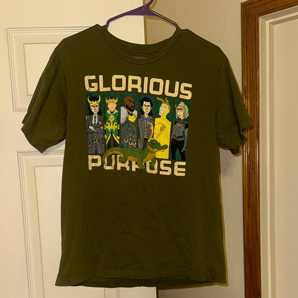 Marvel Green 'Glorious Purpose' Tee